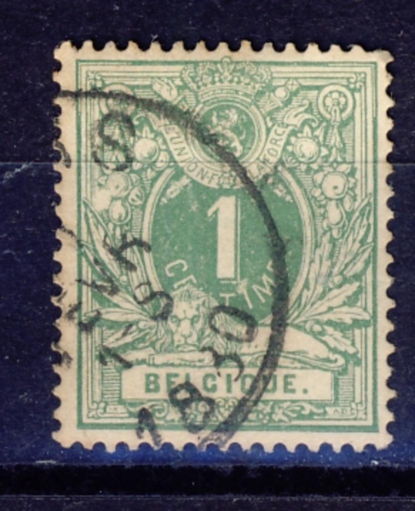 Belg. 1869 - nr 26, Postzegels en Munten, Verzenden, Gestempeld