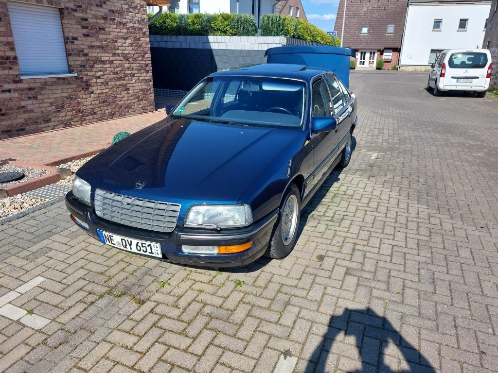 Opel Senator B, Auto's, Opel, Automaat, 4 deurs, Achterwielaandrijving, Blauw
