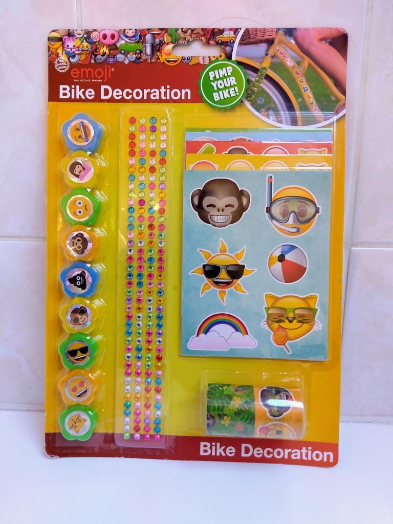 Fietsdecoratie emoji, Fietsen en Brommers, Ophalen of Verzenden, Nieuw