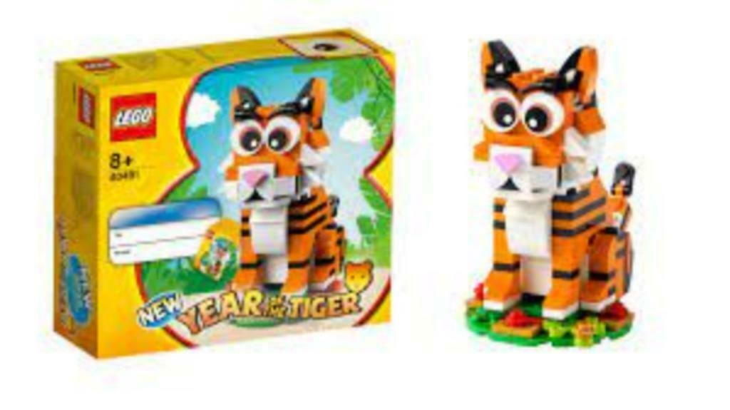Lego 40491 Jaar van de tijger, Ophalen of Verzenden, Nieuw, Complete set, Lego