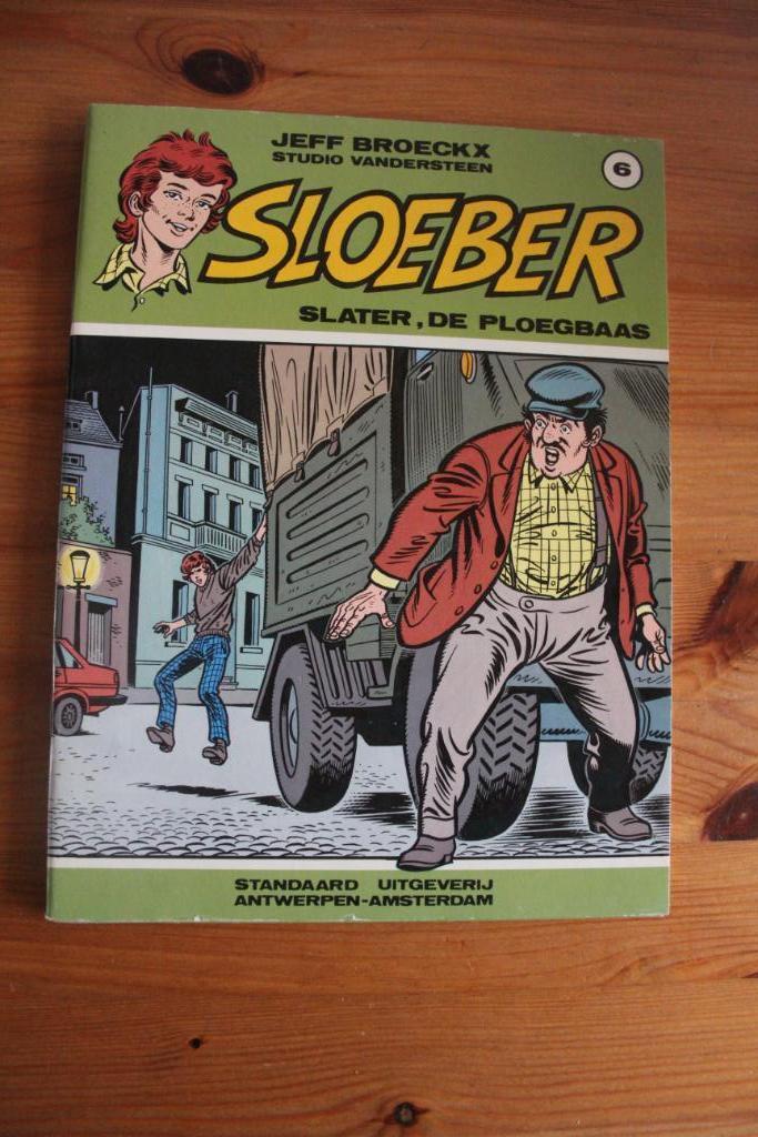 Sloeber        met originele tekeningen         Jeff Broeckx, Plusieurs BD, Enlèvement ou Envoi, Comme neuf, Jeff Broeckx