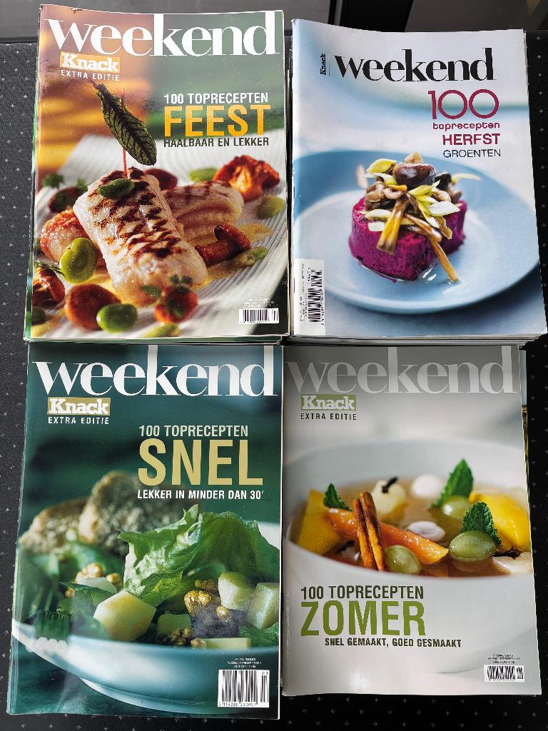 Weekend Knack kookboeken, Boeken, Kookboeken, Knack, Gezond koken, Tapas, Hapjes en Dim Sum, Overige gebieden