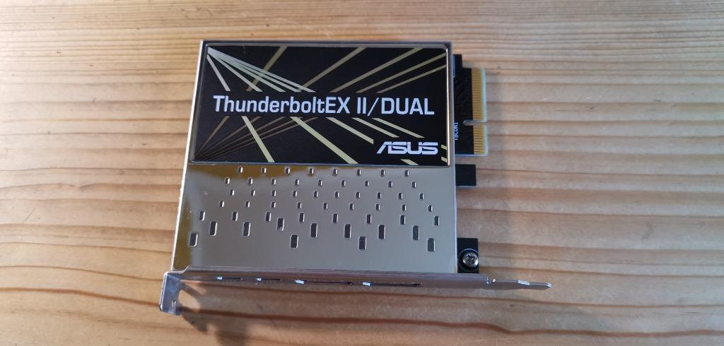 ASUS ThunderboltEX II/DUAL, Ophalen of Verzenden, Gebruikt, Asus