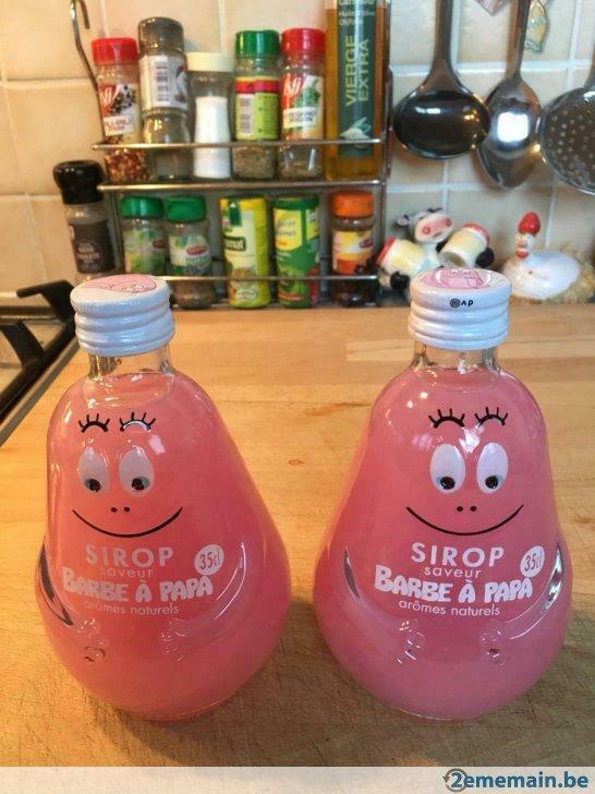 Lot de sirop fr barba papa jamais ouvert, Neuf