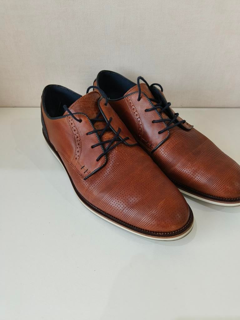 Schoenen Elegante Bull boxer 48 leder, Ophalen, Zo goed als nieuw