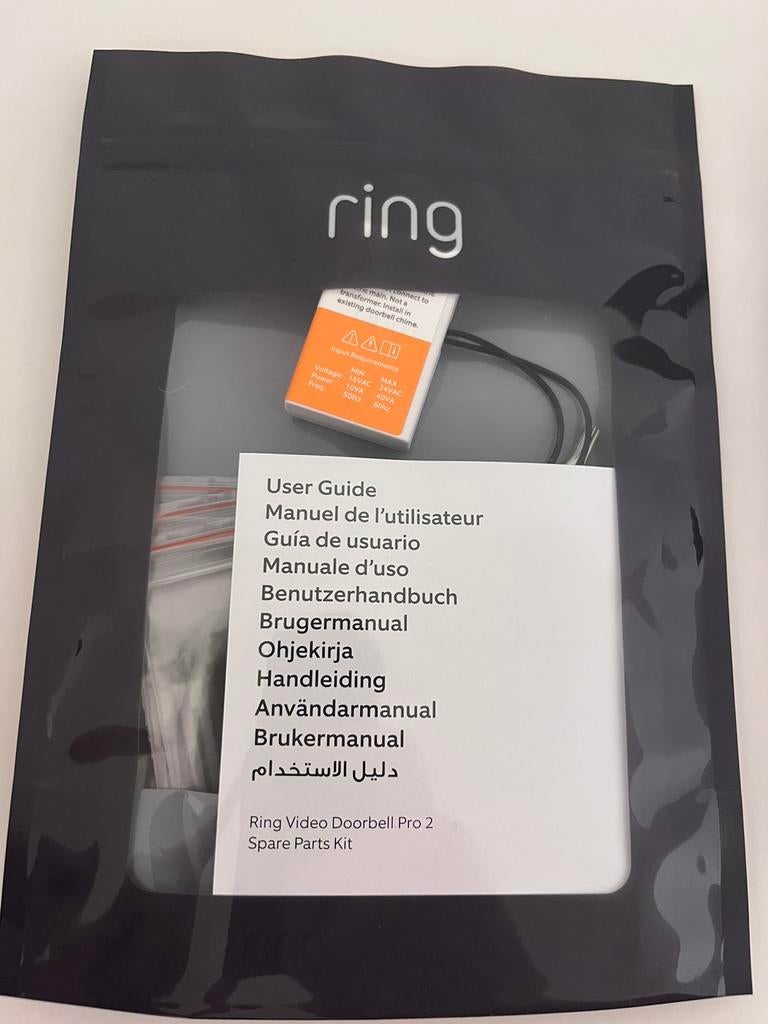 Power kit voor ring videodeurbel, Audio, Tv en Foto, Ophalen of Verzenden, Nieuw