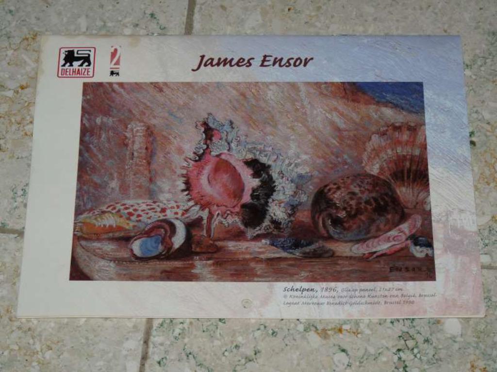 Kalender Ensor, Ophalen of Verzenden