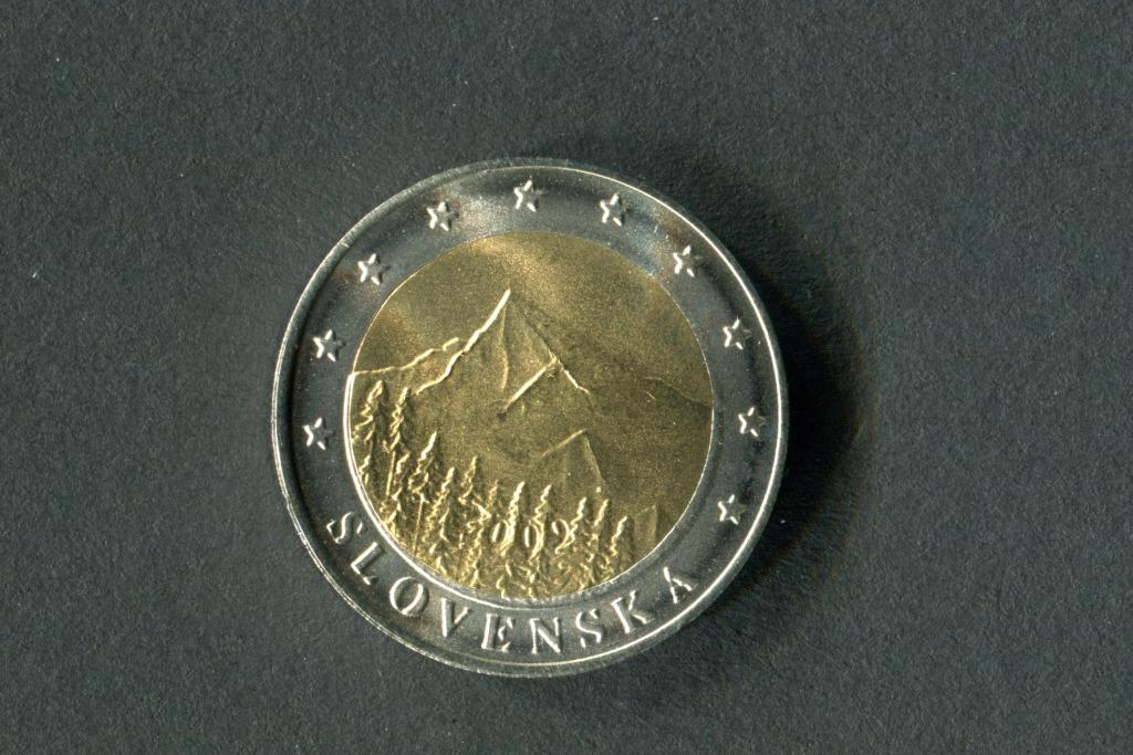 Slovenie 2009 2 euro valutatest berg Krivan munt, Postzegels en Munten, Munten | Europa | Euromunten, Ophalen of Verzenden, Slowakije