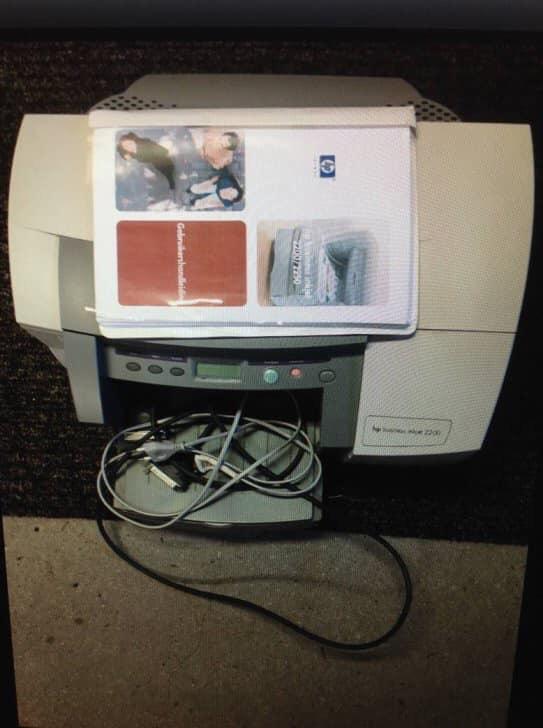 Printer HP Deskjet 2200, Ophalen, Zo goed als nieuw, Printer