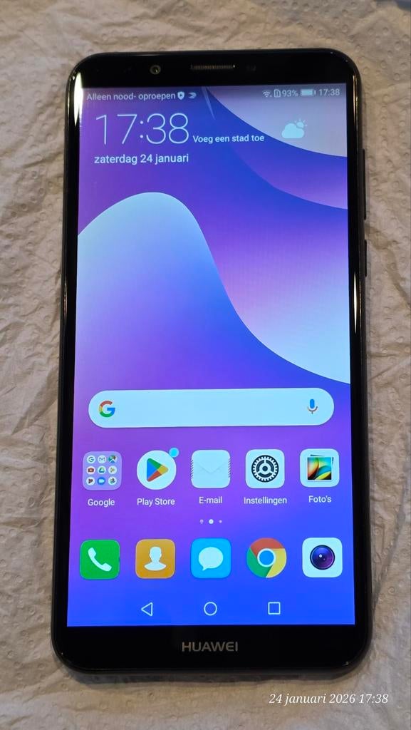 Huawei Y7 2018, Ophalen