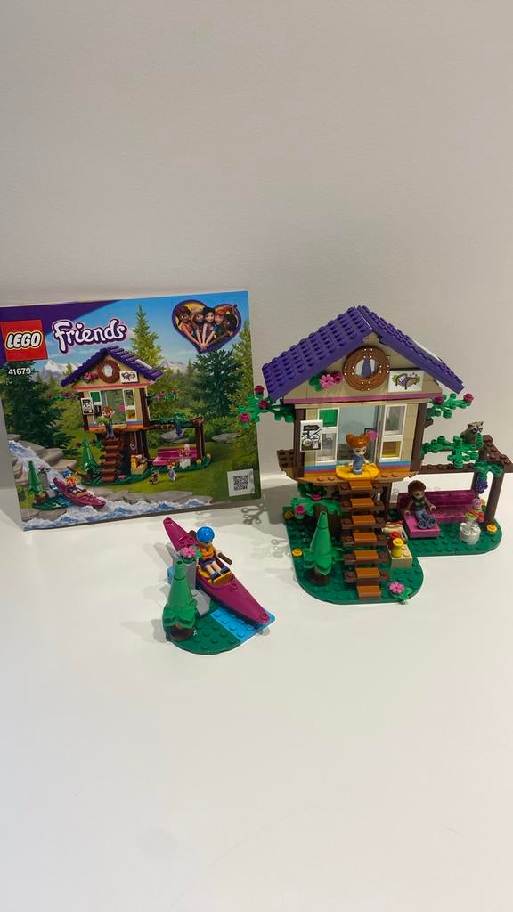 Lego friends boshuis 41679 volledig, Ophalen of Verzenden, Zo goed als nieuw, Lego