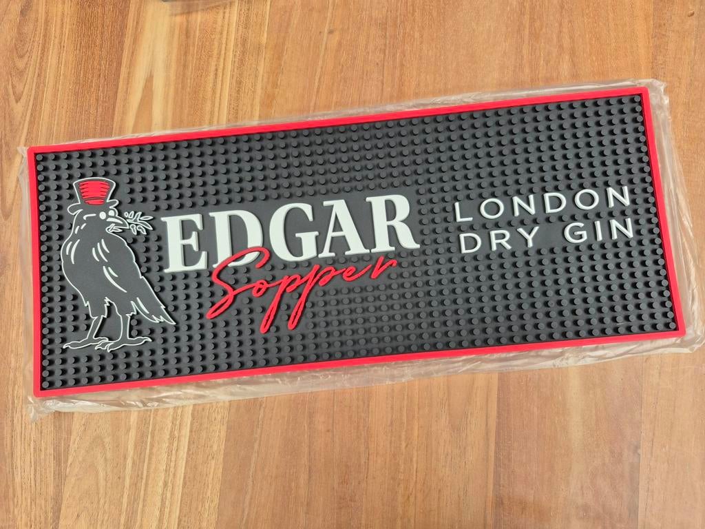 Edgar sopper gin xl barmat, Verzamelen, Merken en Reclamevoorwerpen, Nieuw, Ophalen of Verzenden