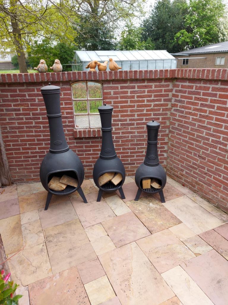 Tuinhaarden Terraskachel Potkachel, Tuin en Terras, Ophalen, Nieuw