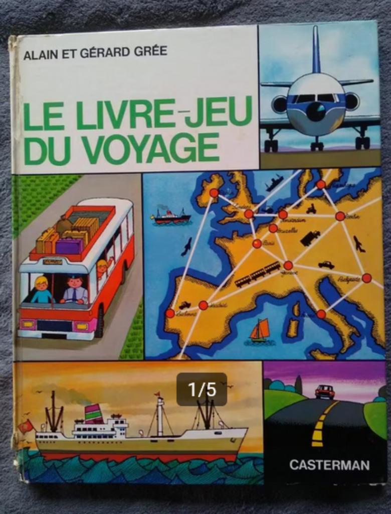 "Le livre-jeu du voyage" Alain & Gérard Grée (1970), Livres, Livres pour enfants | Jeunesse | Moins de 10 ans, Utilisé, Non-fiction