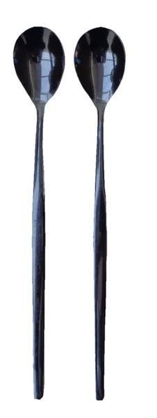 Sola Elite Prelude 2x Sorbetlepel Kwastlepel 18cm, Verzenden, Zo goed als nieuw, Inox of Chroom, Los bestek