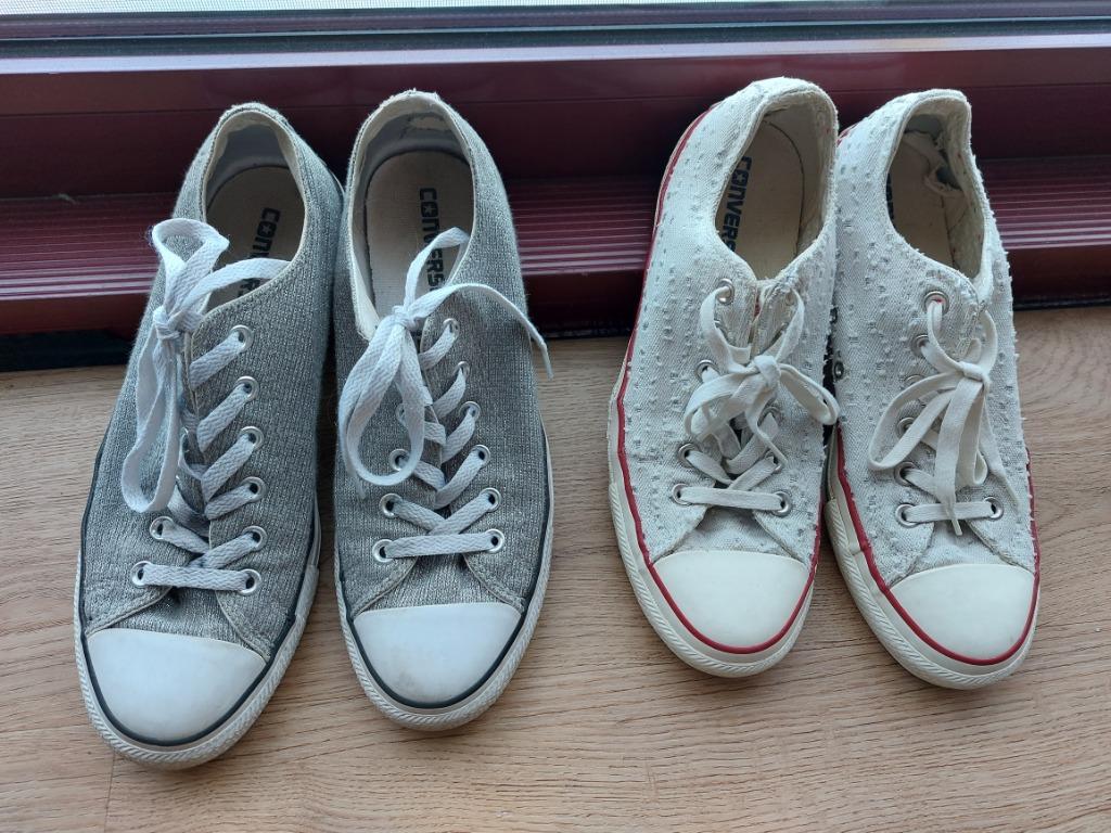 ecru ALL STARS in maat 41, Converse All Stars, Ophalen of Verzenden, Gedragen