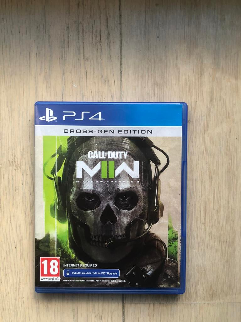 Call of Duty : Modern Warfare II. Édition Cross-Gen. PS4, Consoles de jeu & Jeux vidéo, Online, À partir de 18 ans, Comme neuf