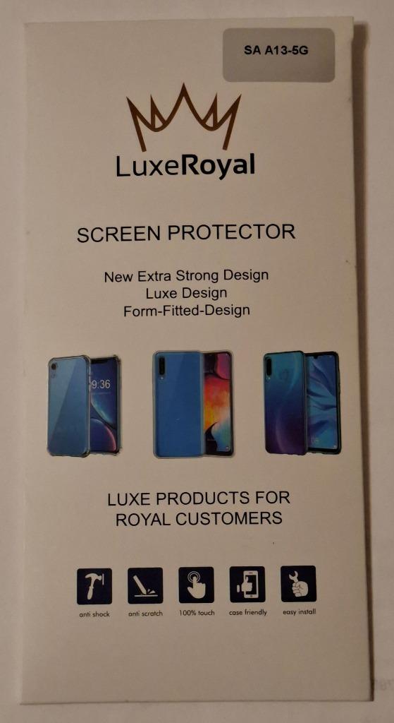 SAMSUNG  A13 - 5G SCREEN PROTECTOR, Ophalen of Verzenden, Nieuw, Frontje of Cover