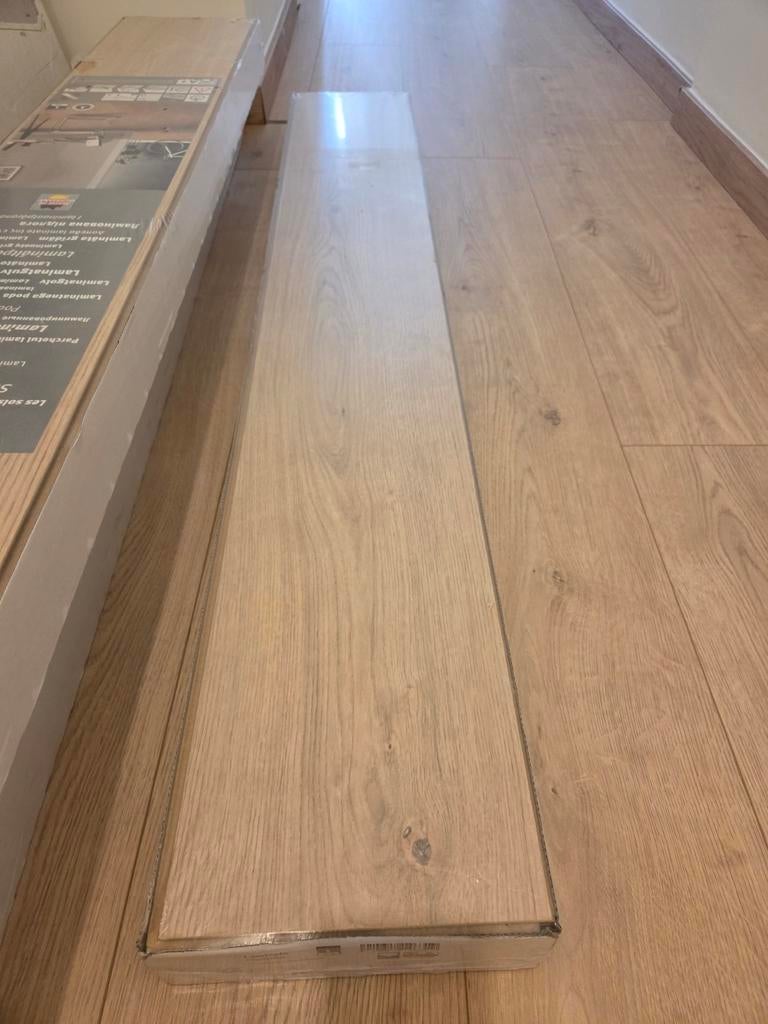 Laminaat eik, Doe-het-zelf en Bouw, Ophalen, 50 tot 150 cm, Nieuw, 5 tot 10 m²