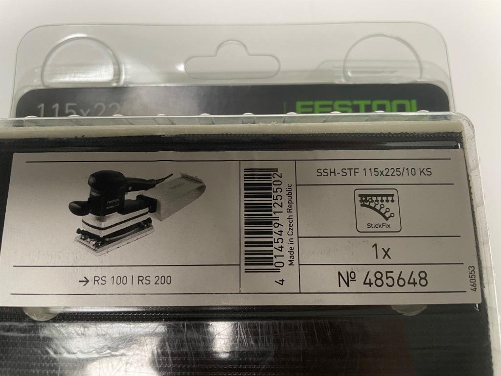 Festool 485648 Schuurzool voor RS200, RS100, Doe-het-zelf en Bouw, Gereedschap | Schuurmachines, Ophalen of Verzenden, Nieuw