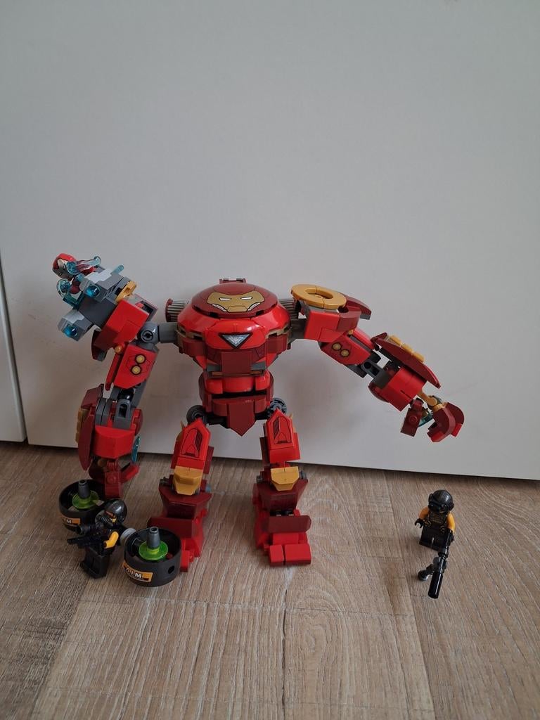 Lego iron man hulkbuster, Enlèvement, Comme neuf, Ensemble complet, Lego