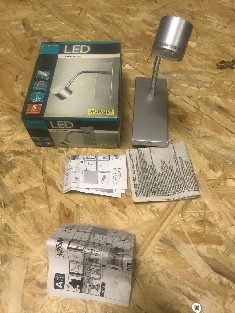 2 inbouw Led spots Massive, Led, Metaal of Aluminium, Nieuw, Ophalen of Verzenden