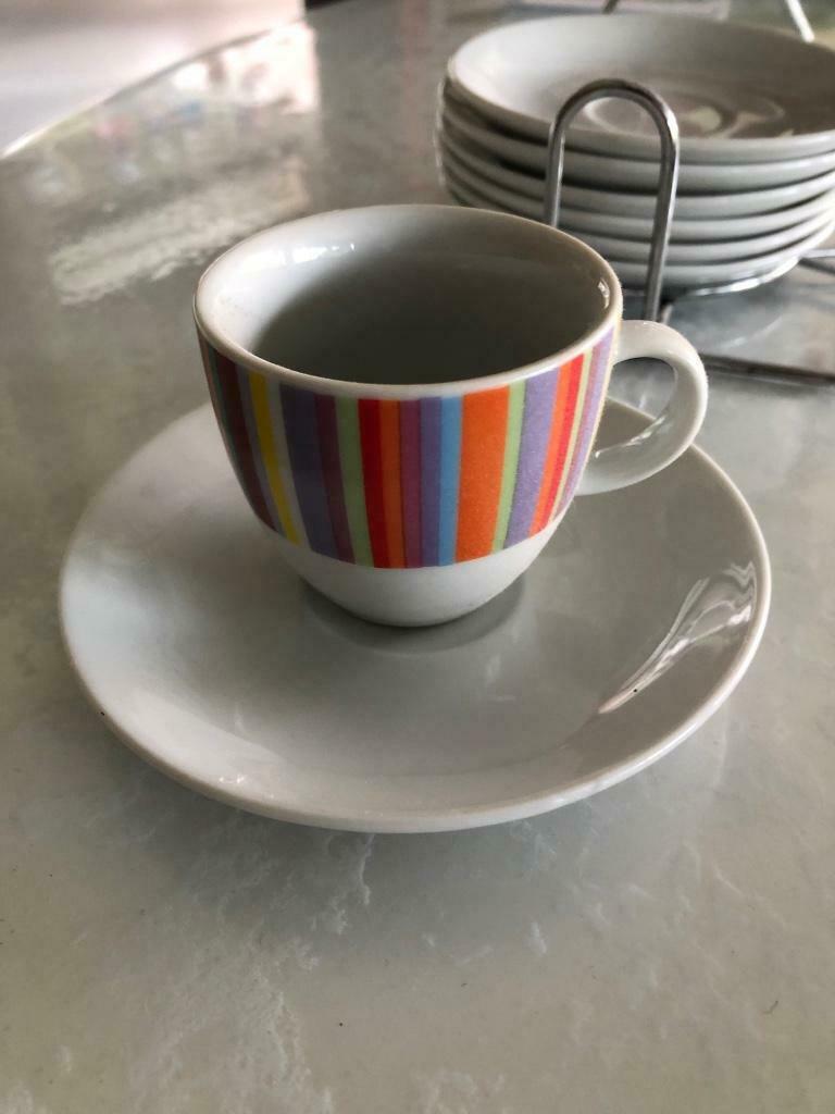 Nespresso tassen 6 stuks expresso, Ophalen of Verzenden, Zo goed als nieuw