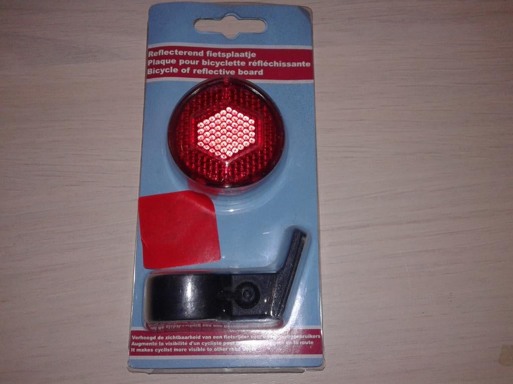 Nieuwe reflecterende fietsplaat, Ophalen of Verzenden, Nieuw, Overige typen