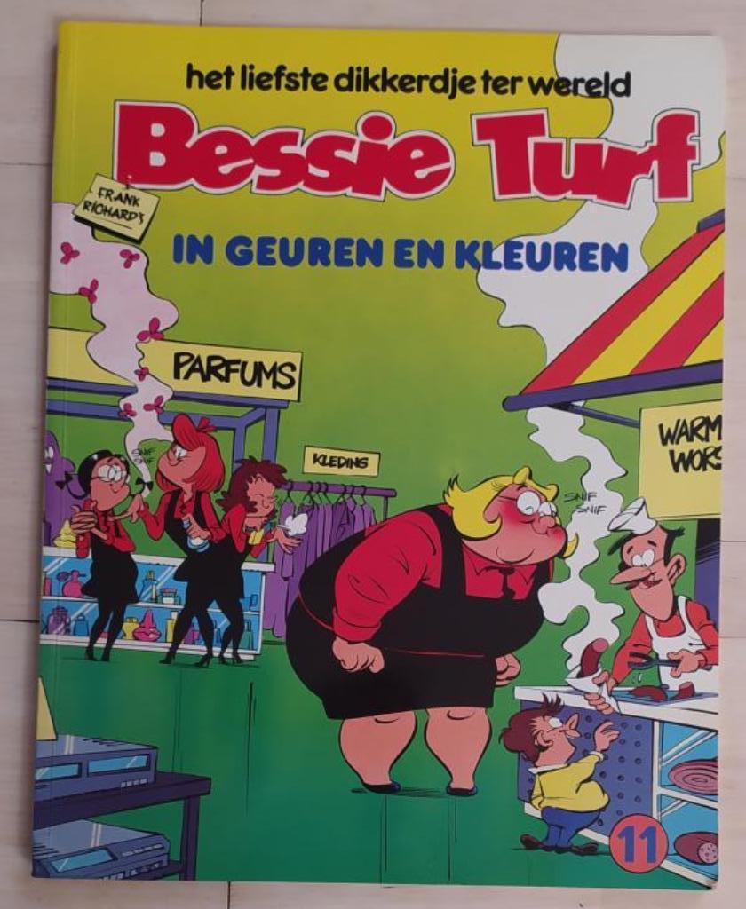 Bessie Turf - In geuren en kleuren, Boeken, Stripverhalen, Ophalen of Verzenden