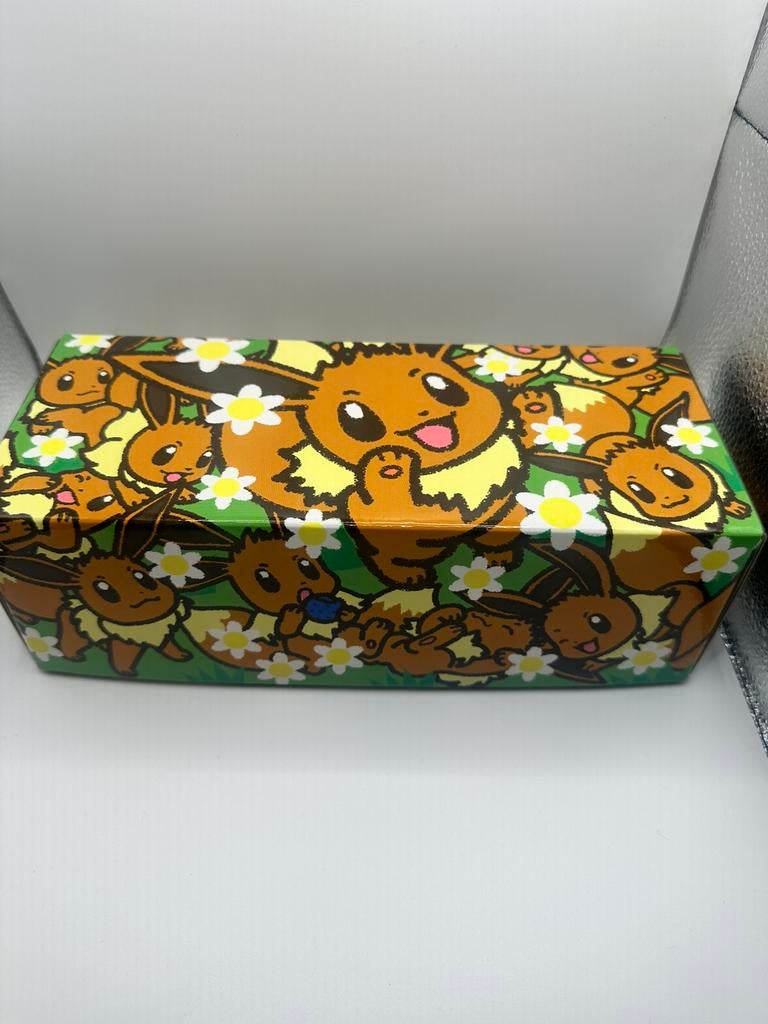Pokémon center japan eevee storage box, Games en Spelcomputers, Spelcomputers | Nintendo 2DS en 3DS, Ophalen, Zo goed als nieuw