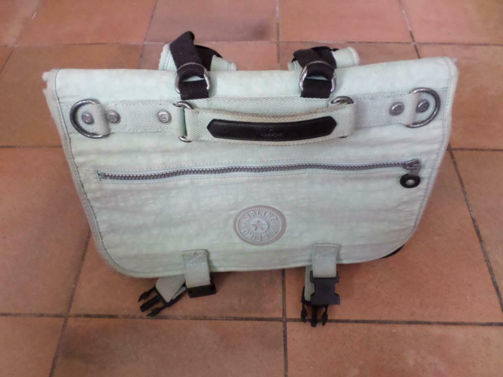 Mallette Cartable Kipling bleu turquoise, Enlèvement ou Envoi, 30 à 40 cm, 30 à 40 cm, Utilisé