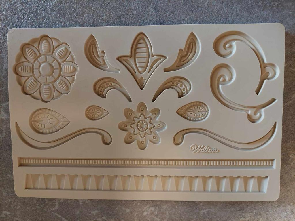 Wilton Mal Kant (Lace), Ophalen of Verzenden, Zo goed als nieuw, Taarten of Cupcakes, Overige typen