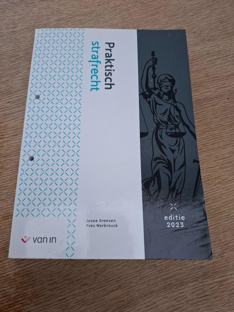 Handboek praktisch strafrecht, Boeken, Ophalen of Verzenden, Nieuw, Hogeschool, Yves Werbrouck