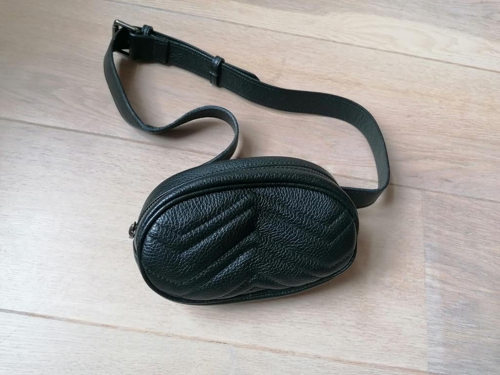 Crossbody tasje, Ophalen of Verzenden, Zo goed als nieuw, Zwart