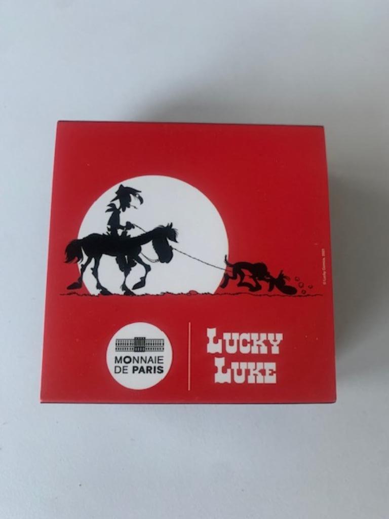 Lucky Luke - 10 euromunt Frankrijk 2021, Verzamelen, Ophalen of Verzenden, Overige figuren, Nieuw, Gebruiksvoorwerp