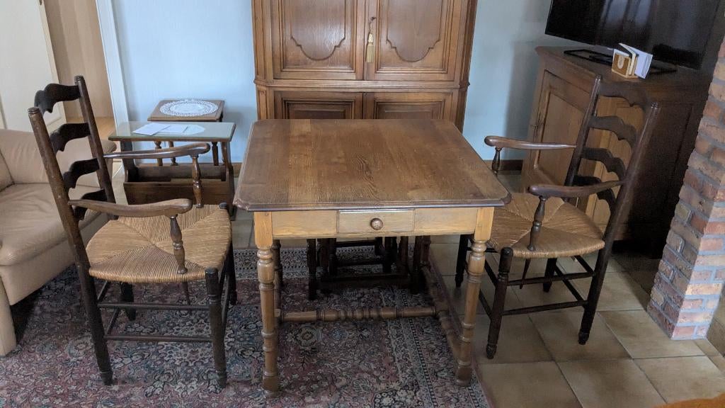 kaart tafel, Antiek en Kunst, Ophalen