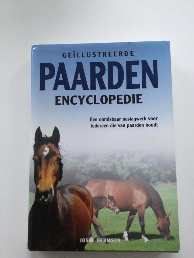 J. Hermsen - Paarden encyclopedie, Enlèvement ou Envoi, Chevaux ou Poneys, Comme neuf, J. Hermsen