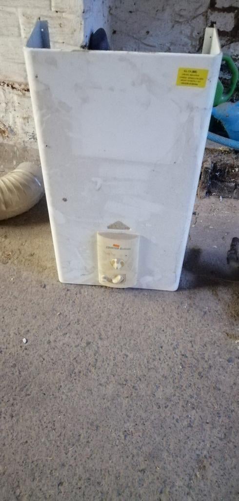 Chauffe eau gaz, Enlèvement, Utilisé