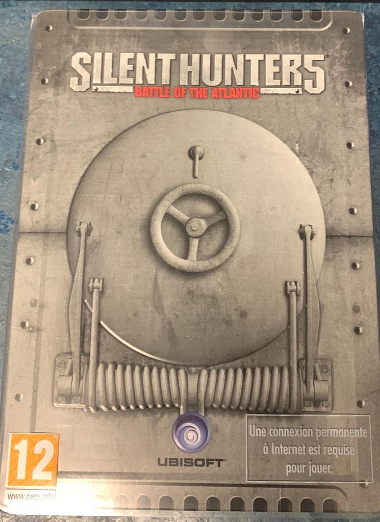 Silent Hunter 5 Pc jeu collector edition metal box, Comme neuf