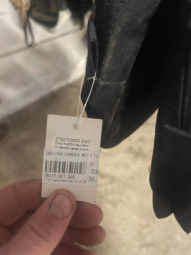 Zadeltassen, Dieren en Toebehoren, Ophalen, Nieuw