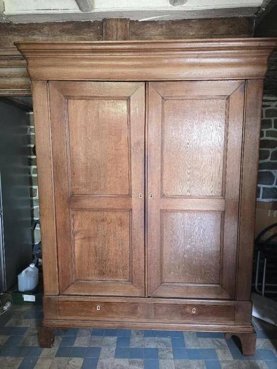Armoire ancienne, Enlèvement