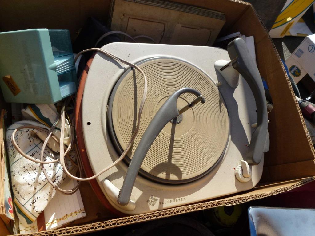 tourne disque TELEFUNKEN TW502-8   pour pièces ou réemploi, Enlèvement ou Envoi, Utilisé