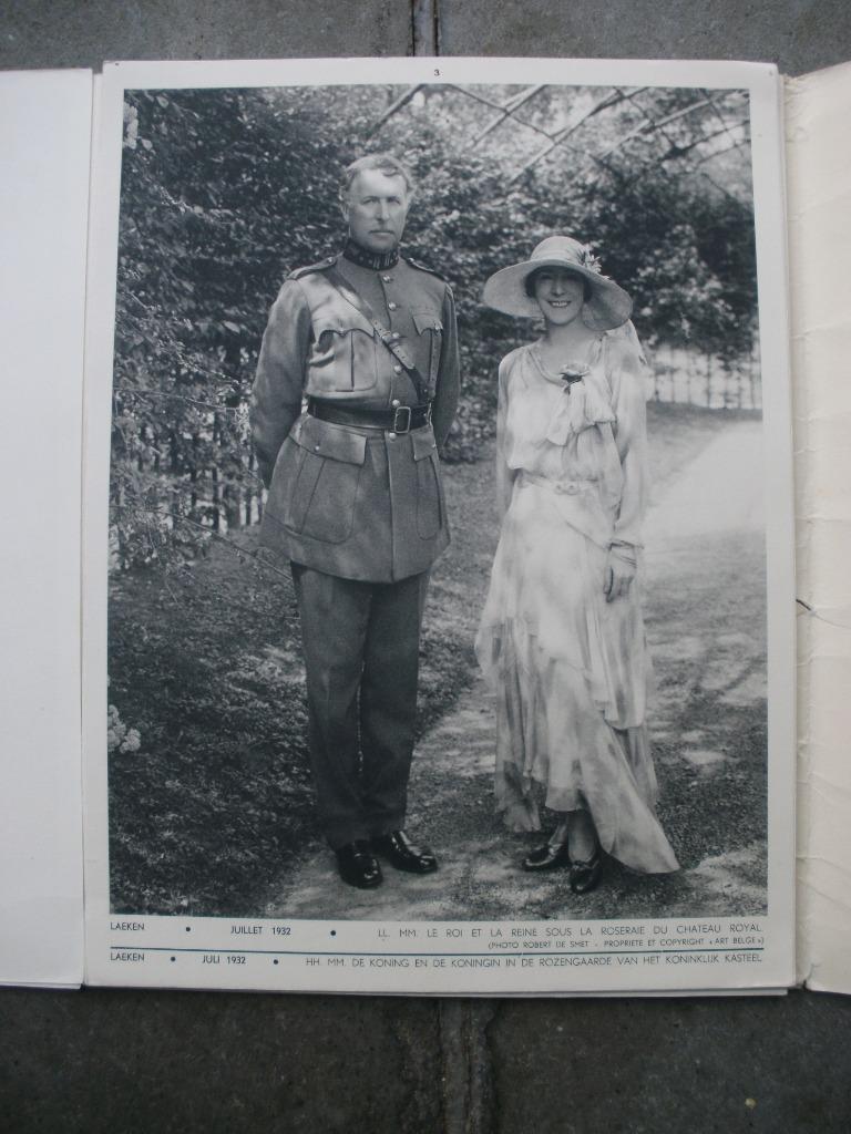 fotoalbum Albert I, 1936. Volledig., Verzamelen, Verzenden, Gebruikt, Kaart, Foto of Prent