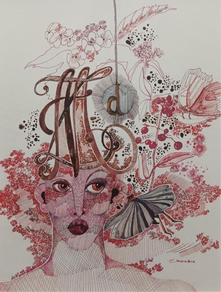 Dominique Nols (1951) - Uhoda - "Femme exceptionelle", Antiquités & Art, Art | Peinture | Moderne, Enlèvement ou Envoi