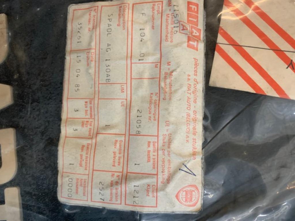 fiat ritmo 130tc/125tc/105tc, Auto-onderdelen, Ophalen, Fiat