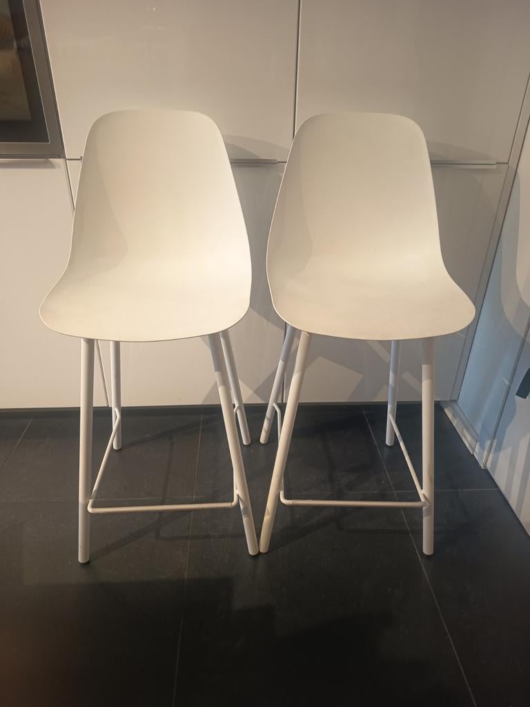 2 eilandstoelen, Maison & Meubles, Tabourets de bar, Enlèvement, Synthétique