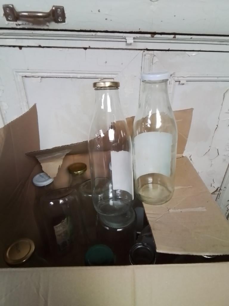 Bouteille jus, Ophalen