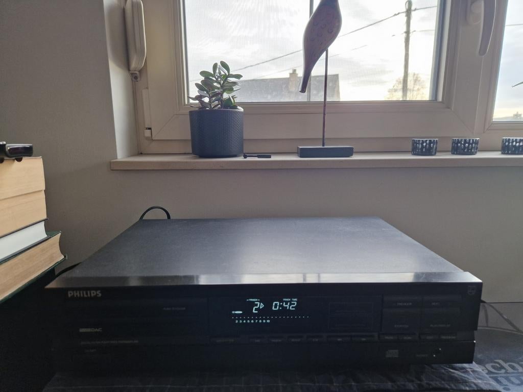Philips CD604 1992 Made in BE (gereviseerd) + setje Jazz CDs, Audio, Tv en Foto, Ophalen of Verzenden, Philips