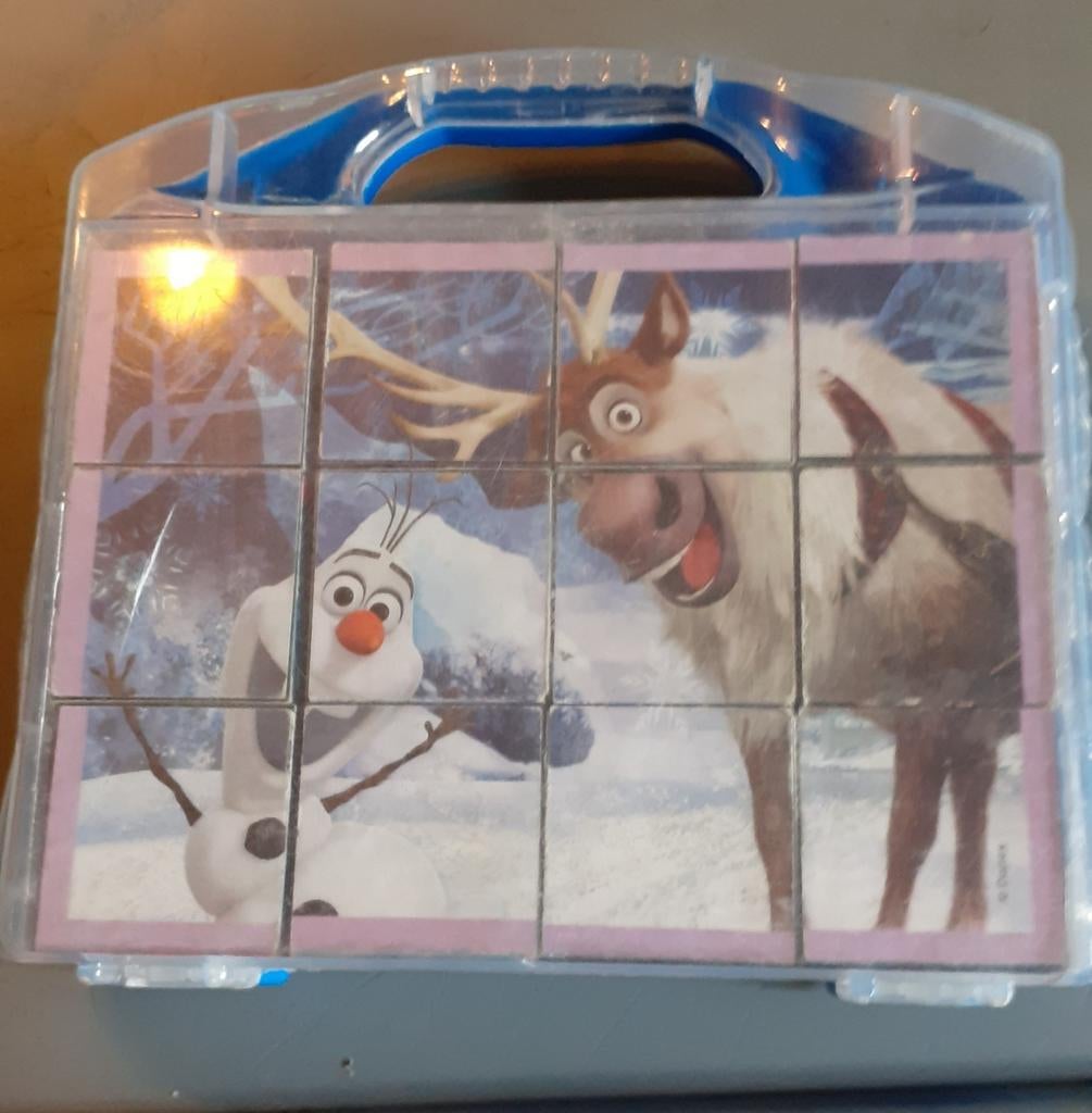 Jeu de cubes Disney frozen reine des neiges, Enlèvement ou Envoi, Utilisé