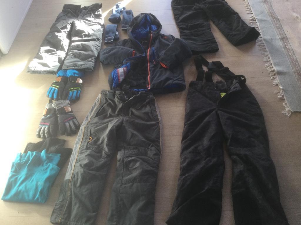 Ski uitrusting kids/vêtements ski  116 128 134 140 146 152, Ophalen of Verzenden, Zo goed als nieuw, Ski, Kleding